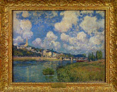 Veduta di Saint Cloud vicino a Parigi da Alfred Sisley
