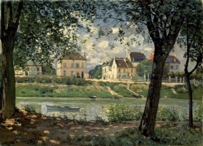 Villeneuve-la-Garenne da Alfred Sisley
