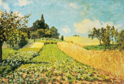 Campo di grano da Alfred Sisley