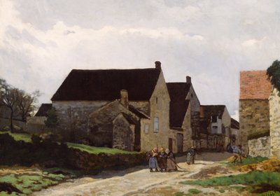 Donne che vanno nel bosco da Alfred Sisley