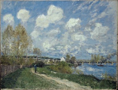 Estate a Bougival, 1876 da Alfred Sisley
