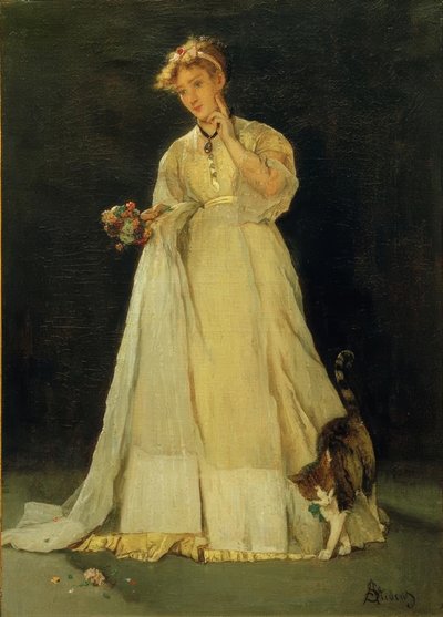 Ofelia o Il bouquet strappato da Alfred Emile Stevens