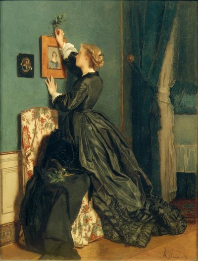 A. Stevens, Domenica delle Palme da Alfred Emile Stevens