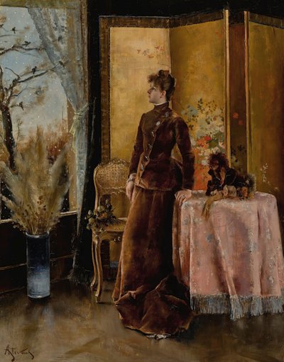 La neve da Alfred Emile Stevens