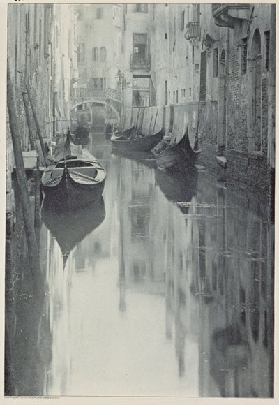 Un angolo di Venezia, negativo 1894, pubblicato 1898 da Alfred Stieglitz