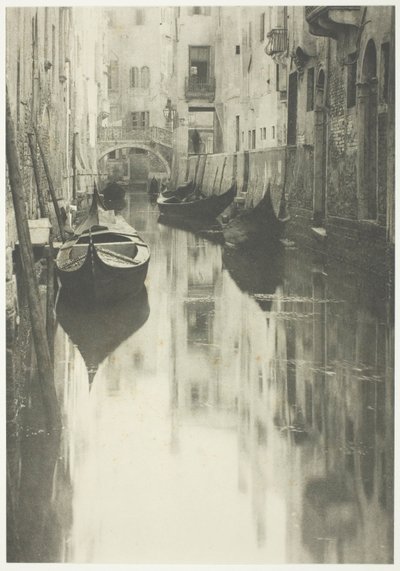 Un canale veneziano da Alfred Stieglitz