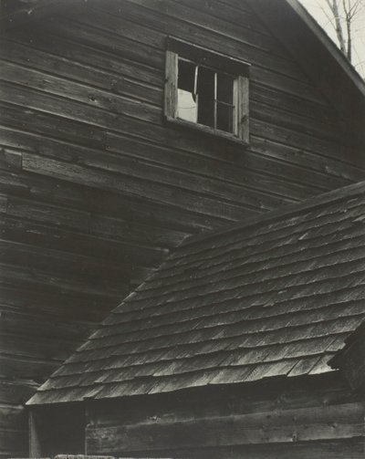 Fienile-Lago George da Alfred Stieglitz