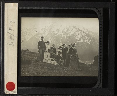 Famiglia e amici a Mittenwald, c. 1884 da Alfred Stieglitz