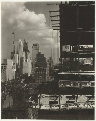 Dalla mia finestra ad An American Place, Nord, 1931 da Alfred Stieglitz