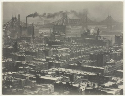 Dalla stanza "3003" - The Shelton, New York, vista nord-est da Alfred Stieglitz