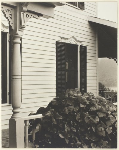 Casa e foglie d