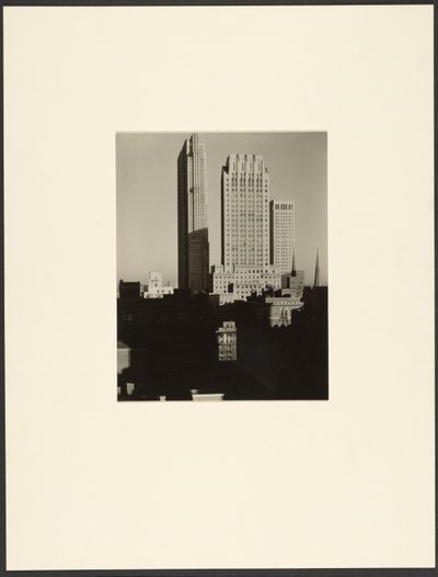 New York dalla Shelton da Alfred Stieglitz