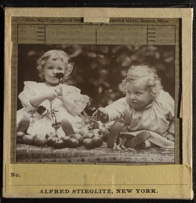 Nipoti - Flora con un Fiore, e Hedwig da Alfred Stieglitz