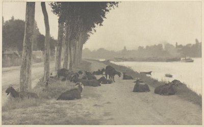 Sulla Senna—Vicino a Parigi da Alfred Stieglitz