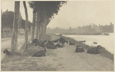 Sulla Senna—Vicino a Parigi da Alfred Stieglitz