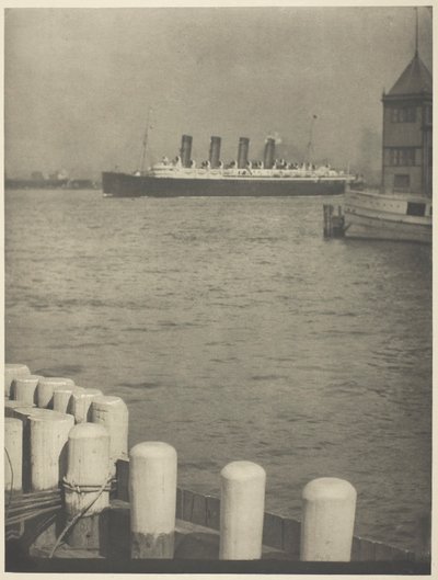 In partenza, il Mauretania da Alfred Stieglitz