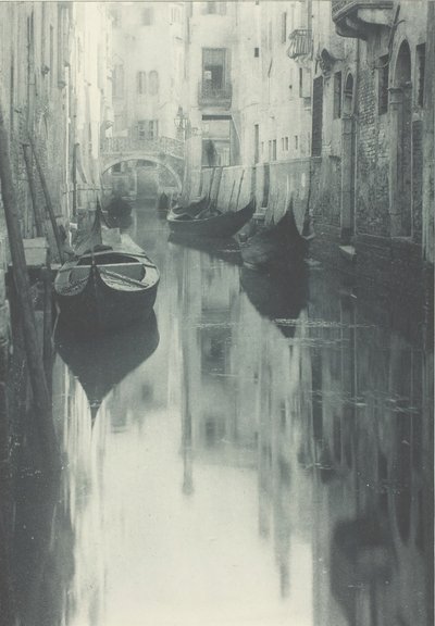 Riflessione-Venezia da Alfred Stieglitz