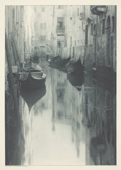 Riflessione-Venezia da Alfred Stieglitz