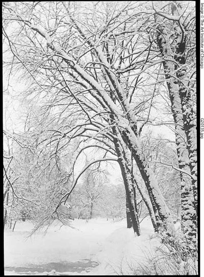 Paesaggio innevato, Berlino da Alfred Stieglitz