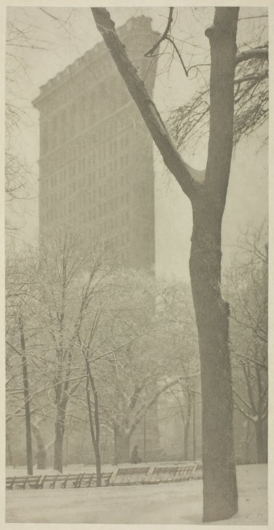 Il Flatiron da Alfred Stieglitz