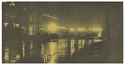 Il bagliore della notte - New York da Alfred Stieglitz