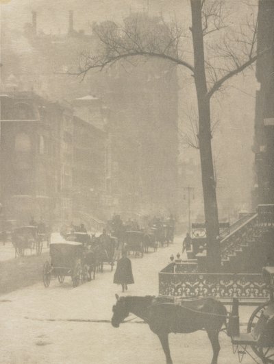 La strada, progetto per un poster da Alfred Stieglitz