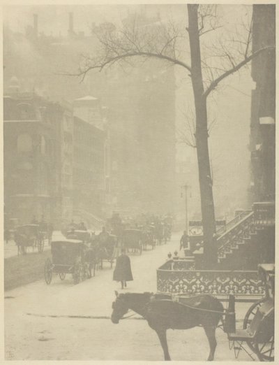 La strada, Fifth Avenue da Alfred Stieglitz