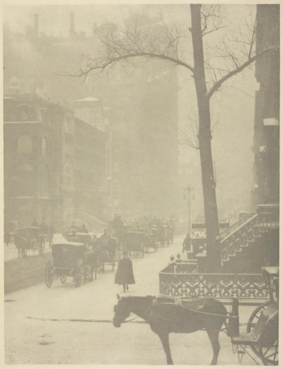 La Strada, Fifth Avenue da Alfred Stieglitz