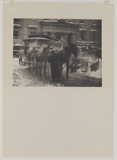 Il terminale, 1893 stampato 1911 da Alfred Stieglitz