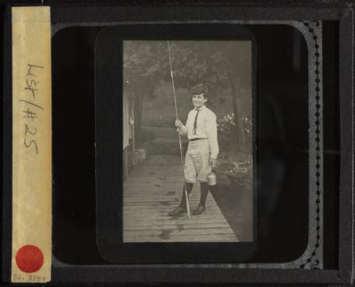 Senza titolo (Howard con canna da pesca) da Alfred Stieglitz