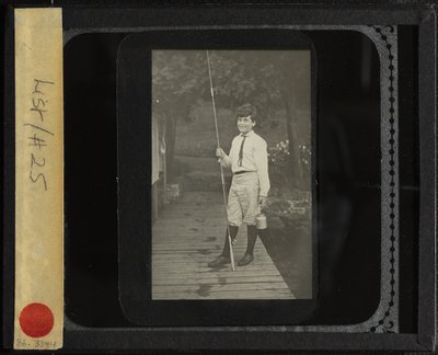 Senza Titolo Howard con canna da pesca da Alfred Stieglitz