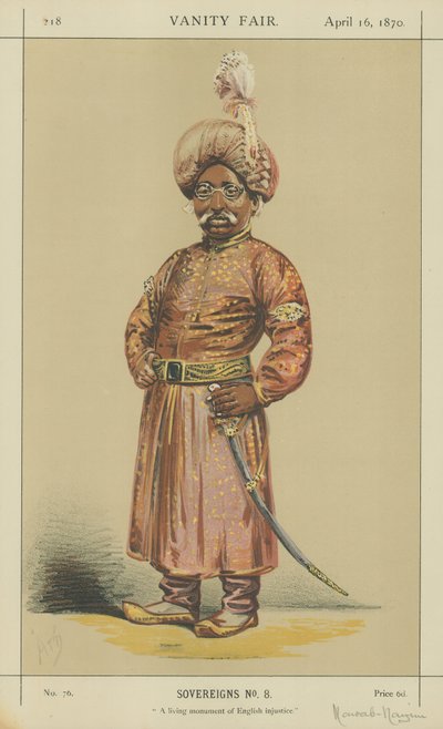 Il Nawab Nazim del Bengala, Behar e Orissa da Alfred Thompson