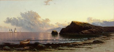 Tramonto sulla Costa 1885 da Alfred Thompson Bricher