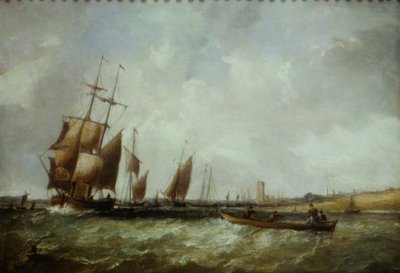 Navigazione nel canale di Bristol da Alfred Vickers