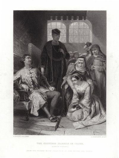 Contessa Isabelle di Croye da Alfred W. Elmore