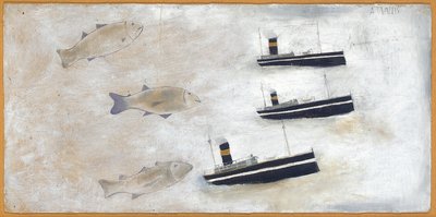 Pesci e pescherecci da Alfred Wallis