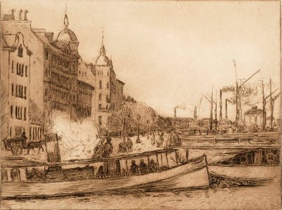 Porto settentrionale da Alfred William Finch