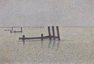 Canale della Manica a Nieuwpoort. 1889 da Alfred William Finch