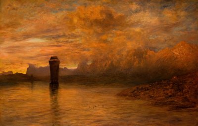 Una mezzanotte norvegese, 1878-79 da Alfred William Hunt