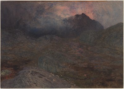 Cwm Trifaen, c. 1857 da Alfred William Hunt