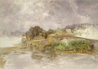 Ponte di Sonning, c1882 da Alfred William Hunt
