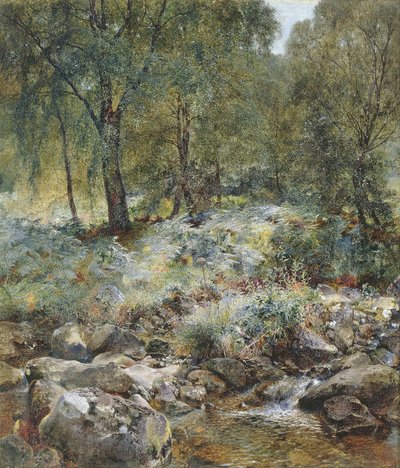Quando le foglie iniziano a cambiare, 1856 da Alfred William Hunt