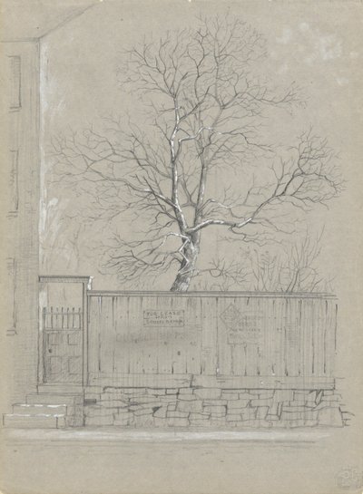 Cartellone e albero da Alfred Wordsworth Thompson
