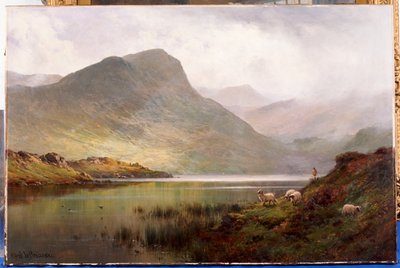 Loch Ness da Alfred de Breanski