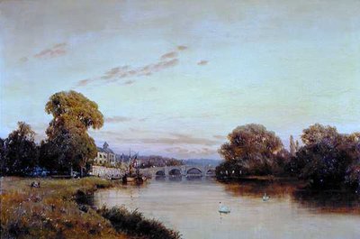 Richmond sul Tamigi da Alfred de Breanski