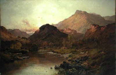 Valle di Ben Nevis da Alfred de Breanski