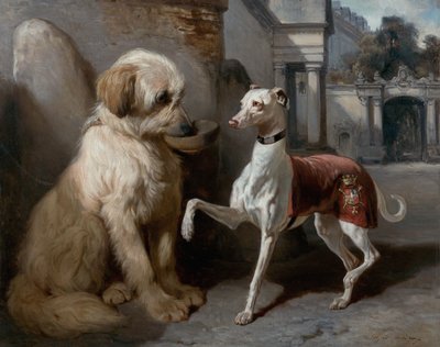 Francese: Riche et Pauvre da Alfred De Dreux