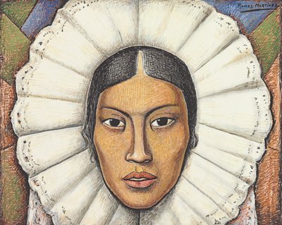Tehuana, c.1930 da Alfredo Ramos Martinez