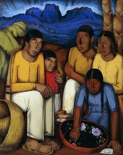 Il Pittore di Uruapan, c.1930 da Alfredo Ramos Martinez