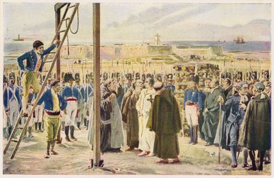 Esecuzione di Gomes Freire Andrade, Portogallo da Alfredo Roque Gameiro